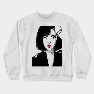 what a rebel Crewneck Sweatshirt